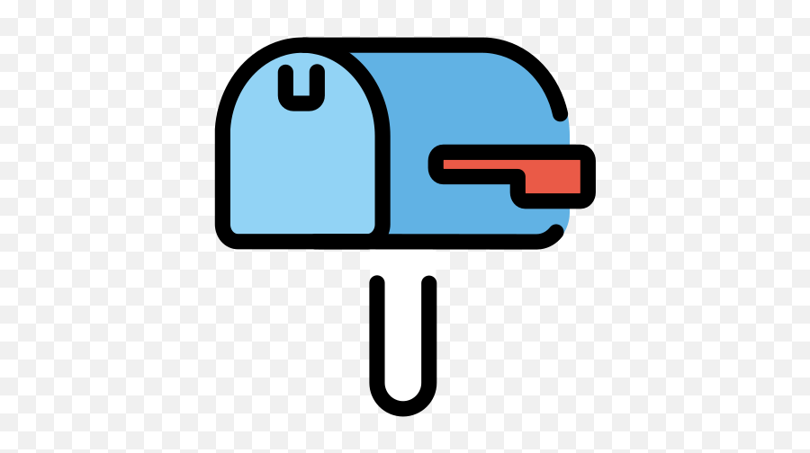 Closed Mailbox With Lowered Flag Emoji - Mailbox Symbol,Ice Cream Sun Emoji