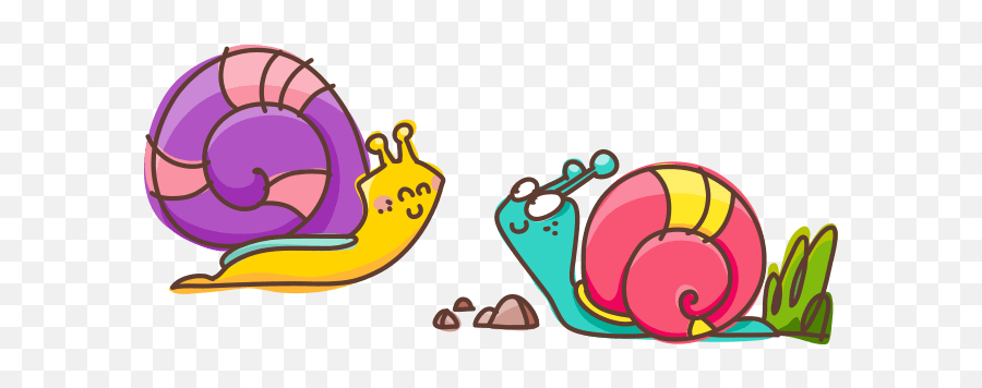 Little Snails - Snail Emoji,Snails Emoticon