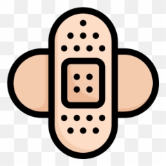 Bandage Icon Of Colored Outline Style - Takaoka Station Emoji,Broken Leg Emoji