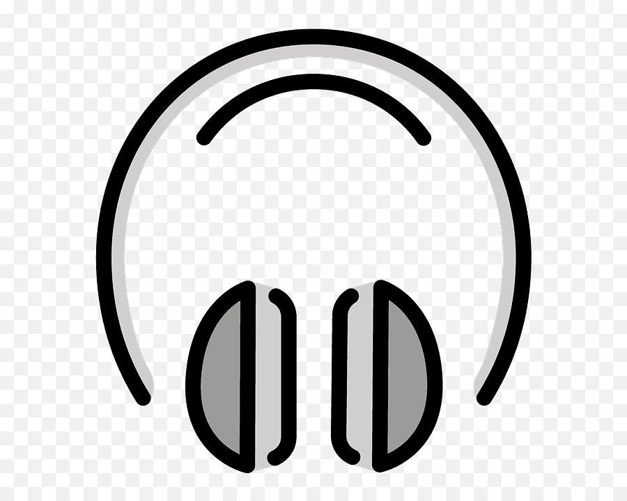 Headphone Emoji Clipart Free Download Transparent Png,Trumpet Black And White Emoji Transparent