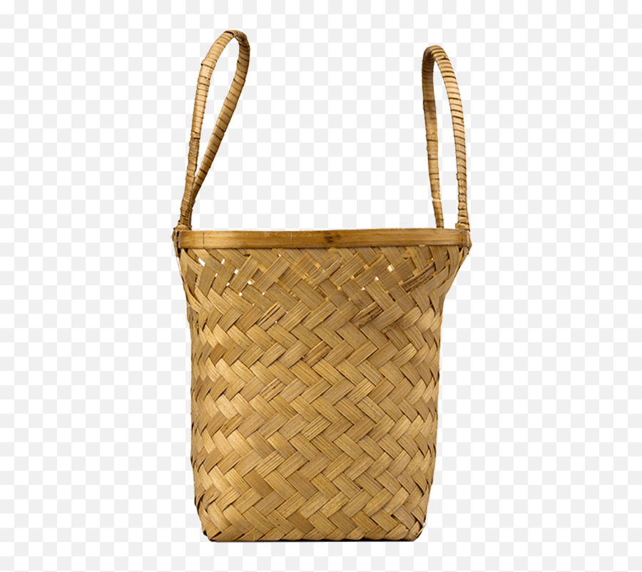 Bamboo Basket Rectangular - Top Handle Handbag Emoji,Bamboo Emoji