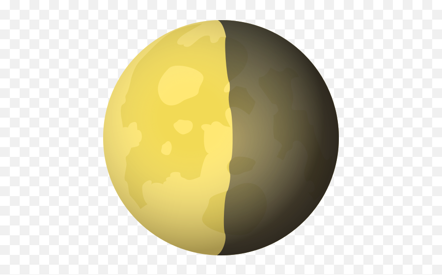 Emoji Last Quarter Moon To Copy Paste - Celestial Event,Planet Emoji