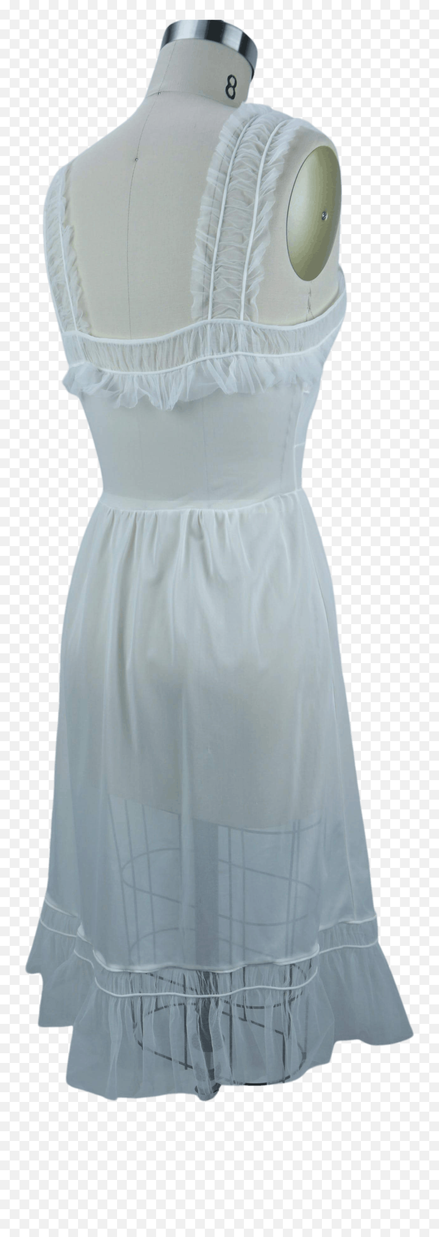 White With Pastel Plaid Trim Maxi Night Gown By San Sauci - Sleeveless Emoji,Pumpking Emoticon