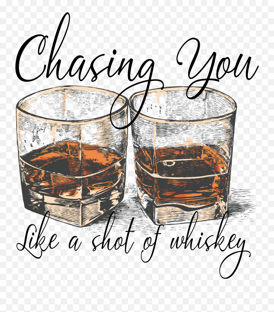 Chasing You Whiskey Glasses Png - Chasing You Like A Shot Of Whiskey Emoji,Bourbon Emoticon