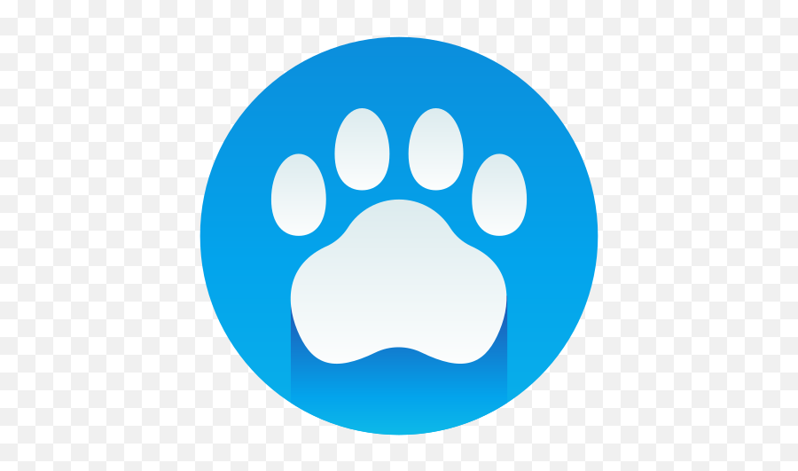 Pet Animal Badge Paw Pawprint Free - Dot Emoji,Dog Paw Emoticon Facebook