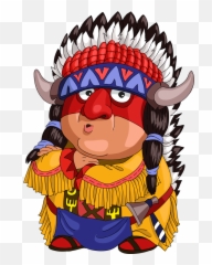 Cowboy Gun Emoji - Shefalitayal Cartoon Image Of A Red Indian,Gun Emojis For Kids
