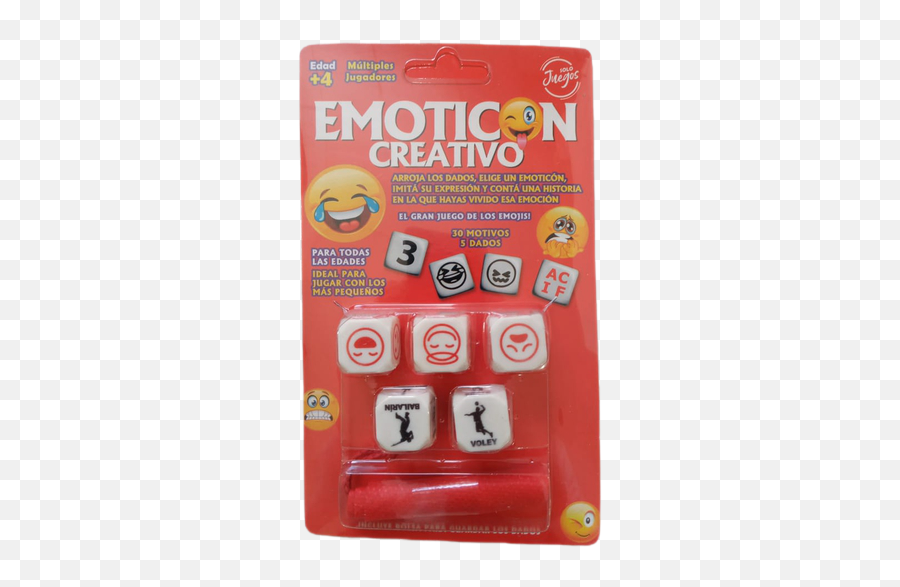 Dados Emoticón Creativo - Luray Emoji,Emoticon Futbolero