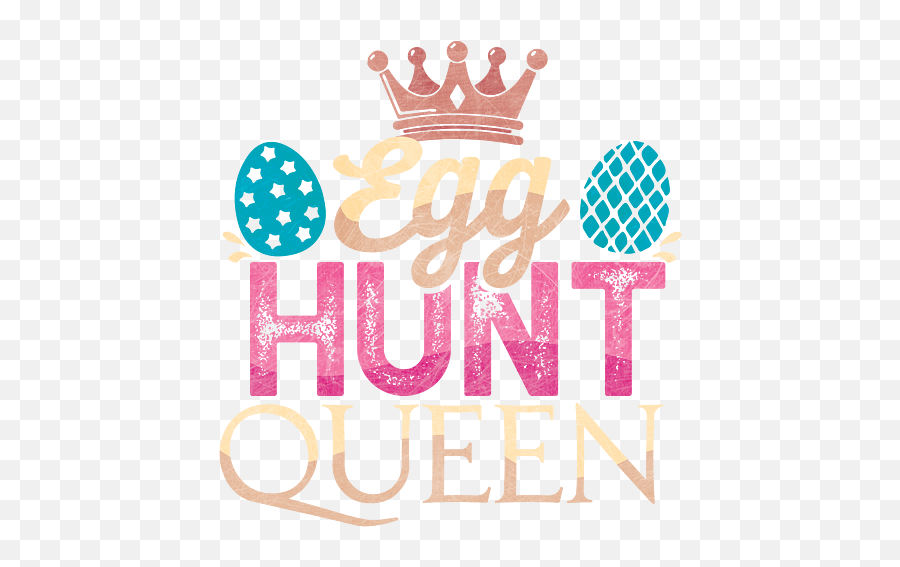 Easter Egg Hunt Queen Coffee Mug For Sale By Kanig Designs - Girly Emoji,Tiara Emoticon Iphone