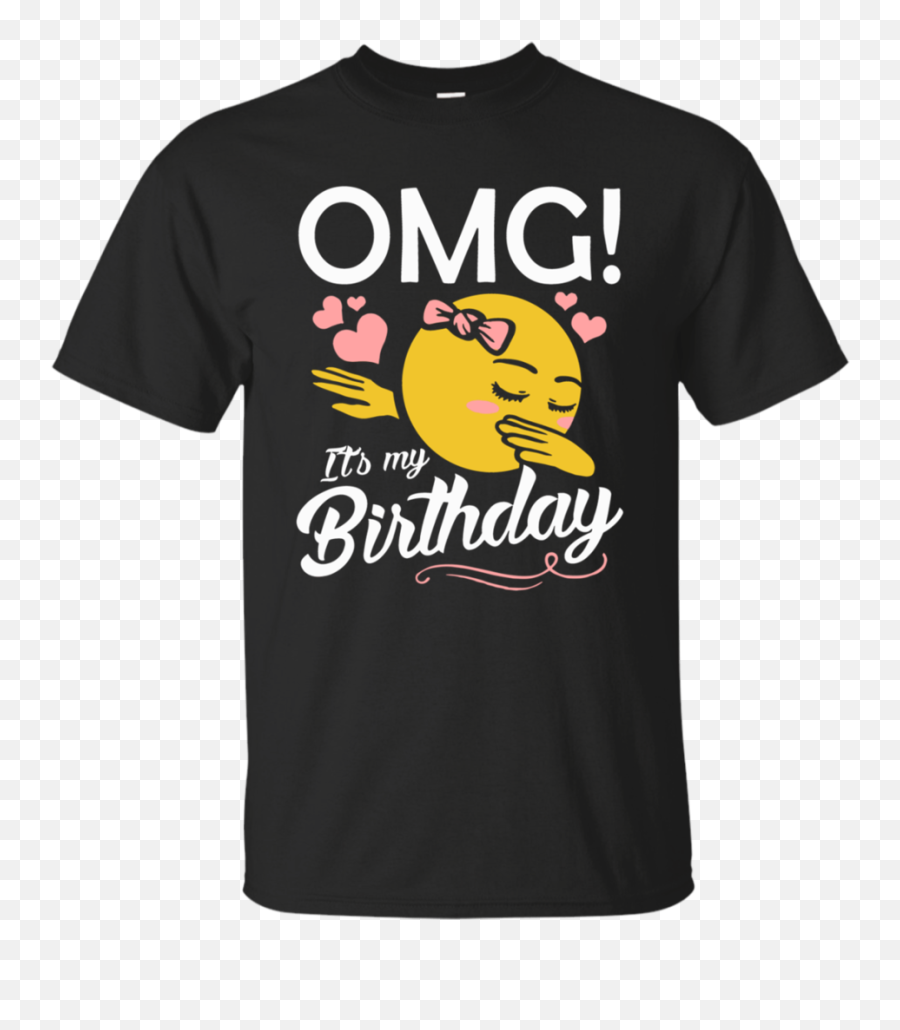 Its My Birthday Emoji T Shirt - T Shirt Bourbon Street,Bernie Emoji