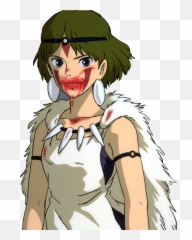 Mononoke Hime Ghibli Anime Sticker By Nancy T Emoji,Ghibli Emojis