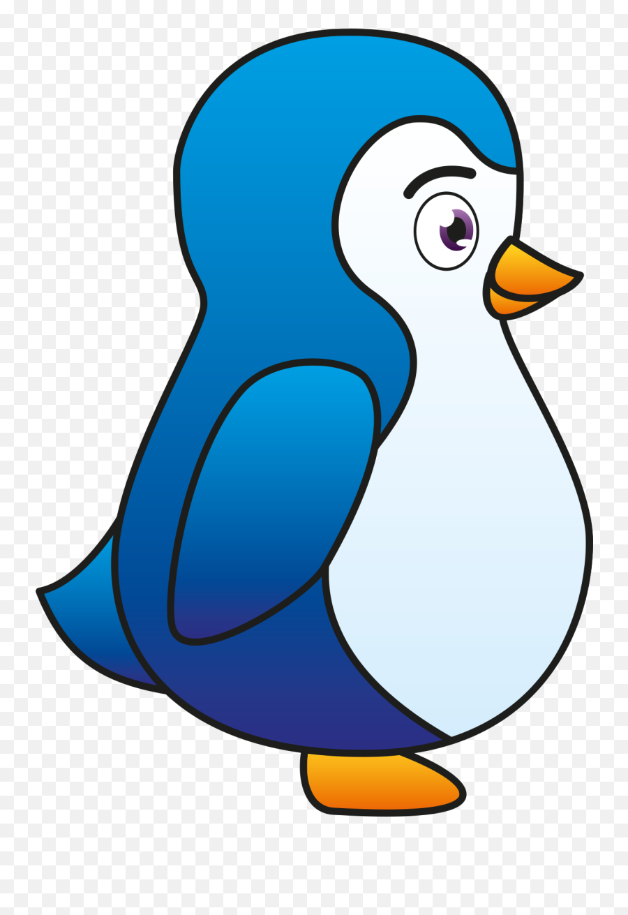 Cute Penguin Png Clipart Png Mart - Cute Penguin Emoji,Penguin Emojis