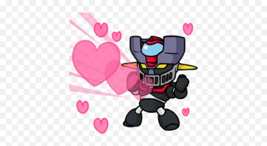 Mazinger Z Sticker Pack - Stickers Cloud Emoji,A Vortex Of Emotion Mabinogi