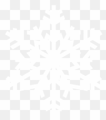 White Snowy Snowflake Pnglib U2013 Free Png Library Emoji,Snowy Tree Emoji