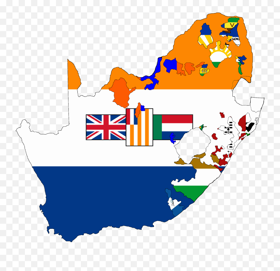 Flag Map Of South Africa 1928 - 1994 Old South African Flag South Africa And Namibia Emoji,Flag Emoji List