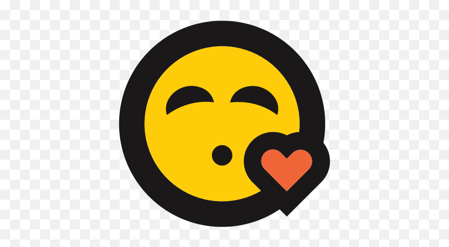 Heart Kiss Kissy Face Love Emoji - Smiley Kissy Face,Kissy Face Emoji