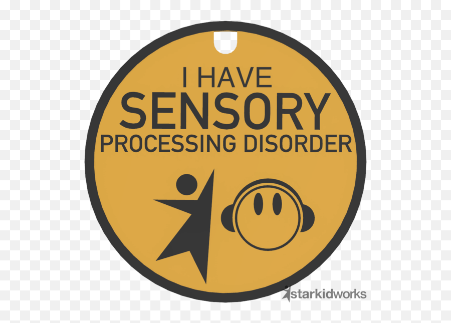 Special Needs Pram Tag - Sensory Processing Disorder Emoji,Wheelchair Emoticon
