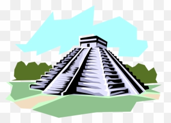 Chichen Itza Mayan Pyramid Chichen Itza - Mayan Pyramids Png Emoji,Pyramid Emoji