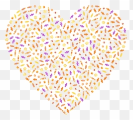 Heart Candy Sweets - Corazon De Dulces Png Emoji,Emotion Candy