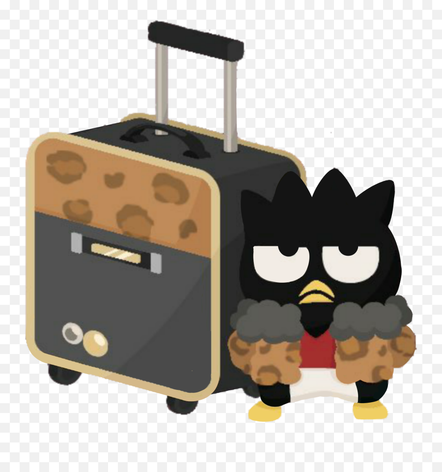 Xo Badtzmaru Travel Lady Leopard Sticker By - Fictional Character Emoji,Badtz Maru Emojis