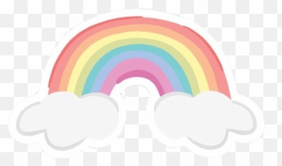 Mountain Sticker Sticker - Girly Emoji,Emojis Drawline