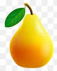 Pears Cliparts Download Free Clip Art - Clipart Pear Png Emoji,Yellow Pear Emoticons