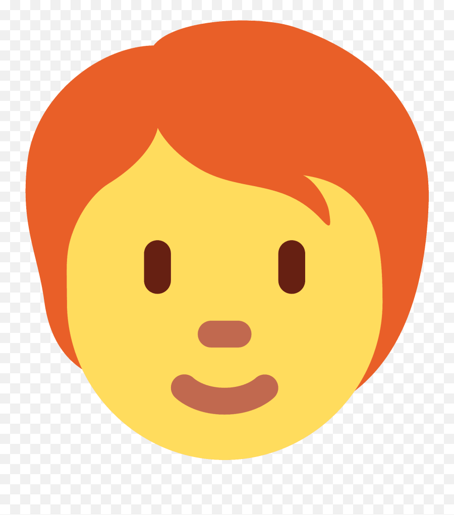Red Hair Emoji Clipart - Clipart Pelirrojo,Happy Walking Emoji