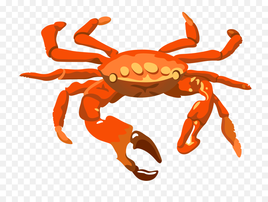 Free Crab Clip Art Download Free Clip - Clipart Crab Png Emoji,Pinching Crab Emoticon