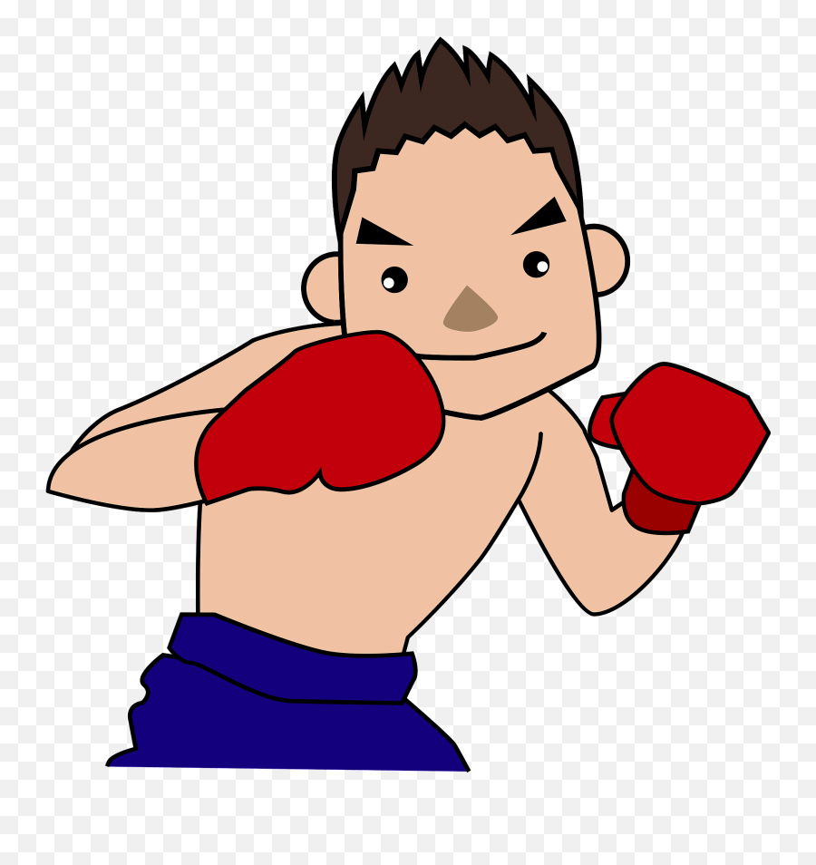 Boxer Boxing Clipart - Boxing Emoji,Boxing Gloves Emoji