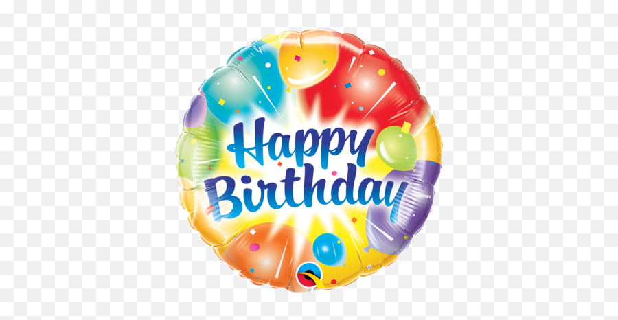 Happy Birthday - Happy Birthday Balloon Hd Emoji,Balloon Column Emoji