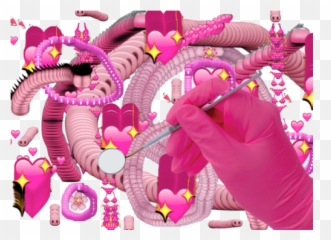 Jessicamaccormackrmack - Dot Emoji,Pink Emojis Aesthetic