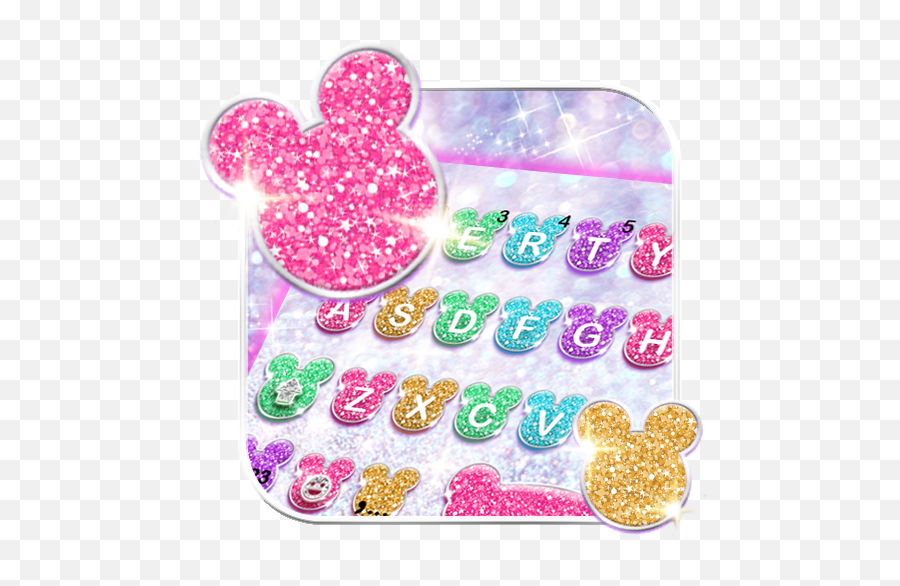 Girly Glitter Minny Tema De Teclado Para Android - Apk Descargar Girly Emoji,Emoji Mate Copiar Y Pegar