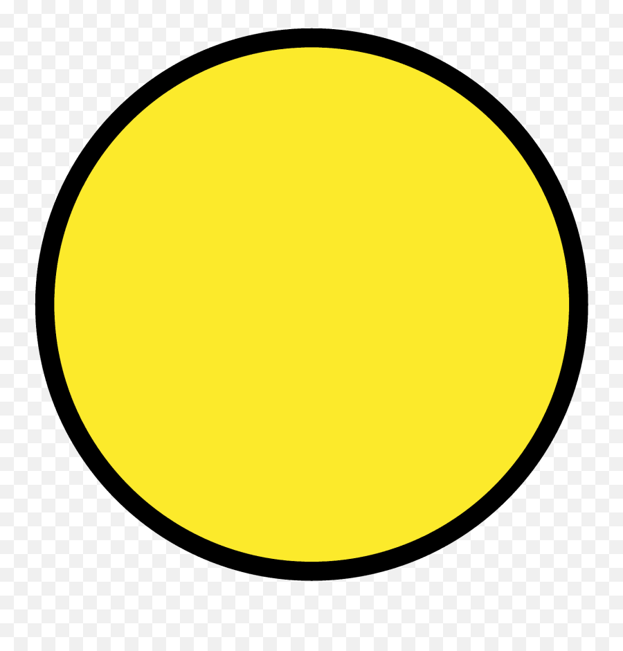 Yellow Circle Emoji Clipart Free Download Transparent Png - Yellow Circle Sign Meaning,Yellow Emojis