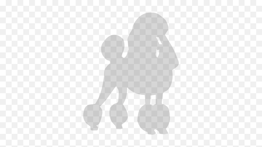 Free Standard Poodle Silhouette Download Free Clip Art - Kneeling Emoji,Poodle Emoji