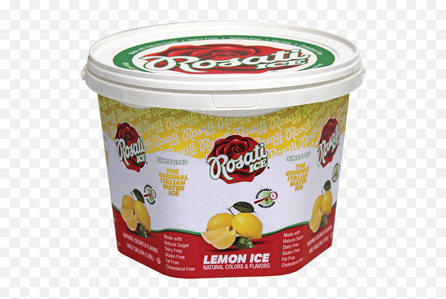 2 Qt - Sweet Lemon Emoji,Rosati Emoji Ice School Lunch