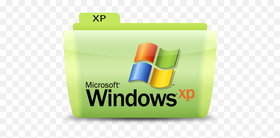 Windows Xp Folder File Free Icon Of - Windows Xp Emoji,Windows Xp Emoticons Map