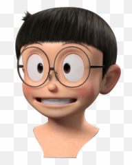 The Most Edited - Nobita 3d Head Png Emoji,Emoticon Mikir Bergerak Png