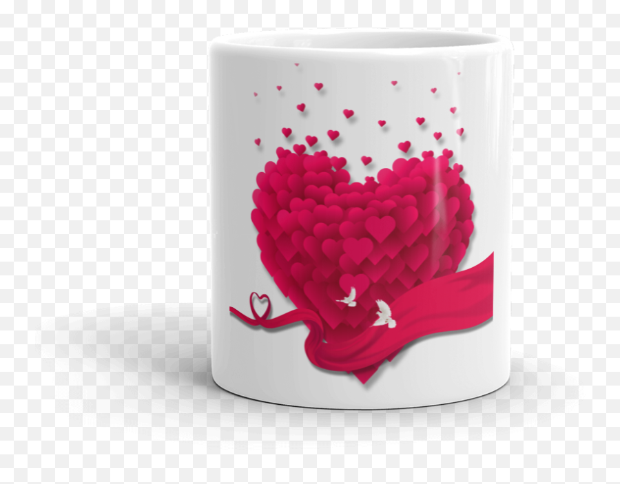 Download Valentineu0027s Day Gift Romantic Pink Love 3d - Heart Good Morning Animation Emoji,Valentine Day Emoji