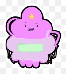 Lumpy Space Princess Time - Adventure Time Para Stickers Png Emoji,Peincess Emoji Android