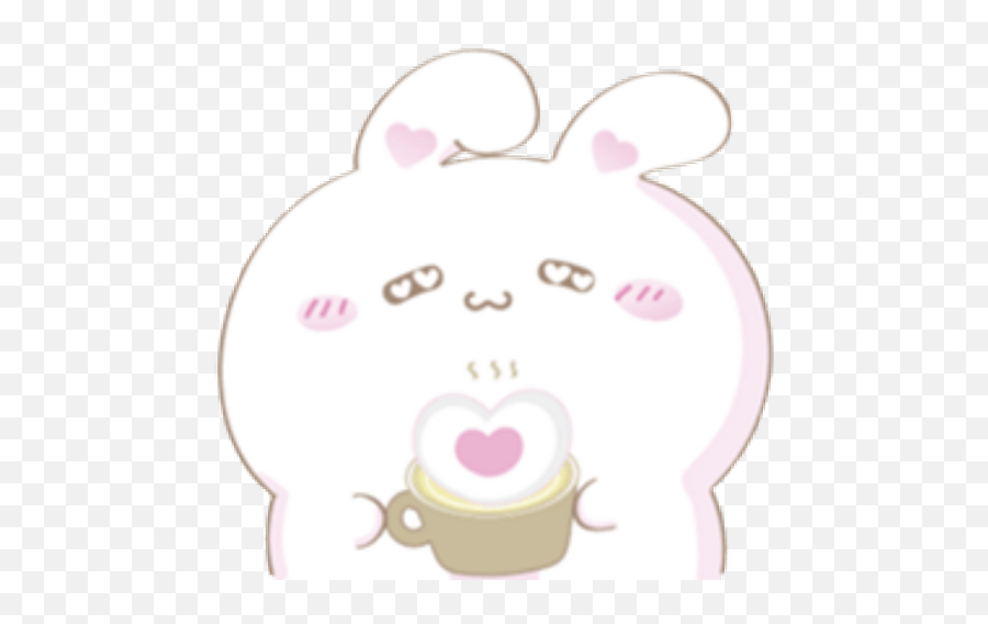 Sticker Maker - Girly Emoji,21 Lazy Bear And Rabbit Wechat Expression Emoji