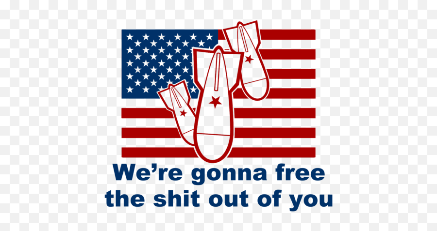 Usa Weu0027re Gonna Free The Shit Out Of You Funny Usa T - Shirt Emoji,Emoticon When Someone Says Wierd Shit