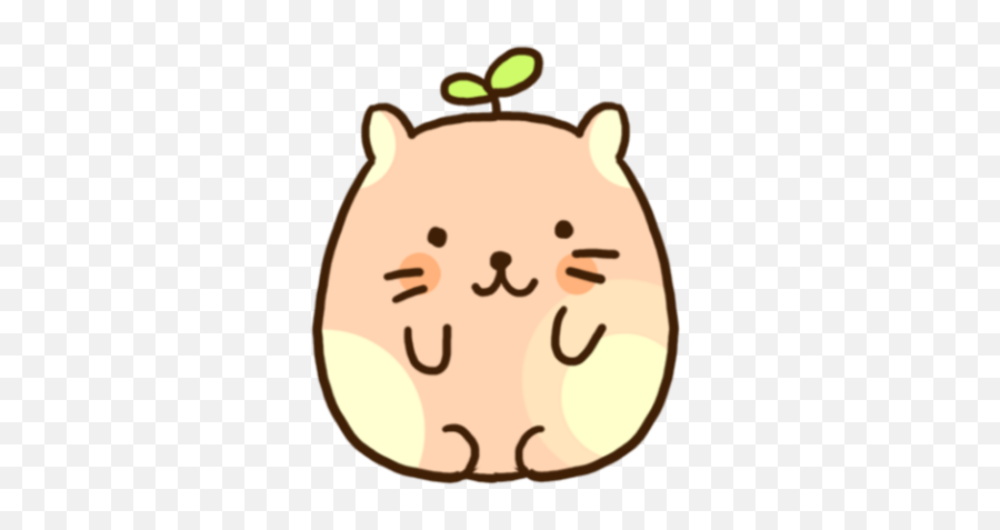 Cute Kawaii Soft Uwu Green Chubby - Happy Emoji,Chubby Emoji