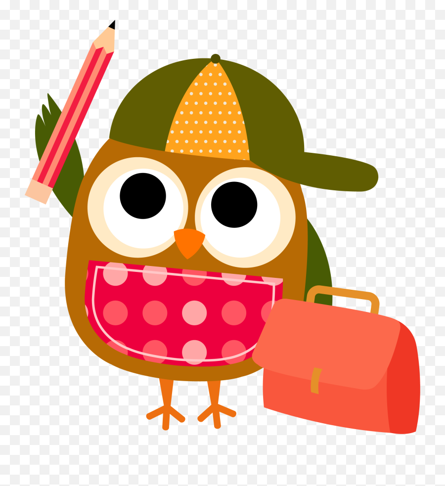 Owl Reading Clipart 3 - Clipartix Owl School Clip Art Emoji,Owl Emojis