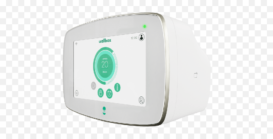 Wallbox Commander 2 Neues Modell Typ 1 Wallbox Ladestation Elektroauto Mit Kabel 74 Kw 32a 230v 1 Phasig Wlan App Steuerung Weiss Emoji,