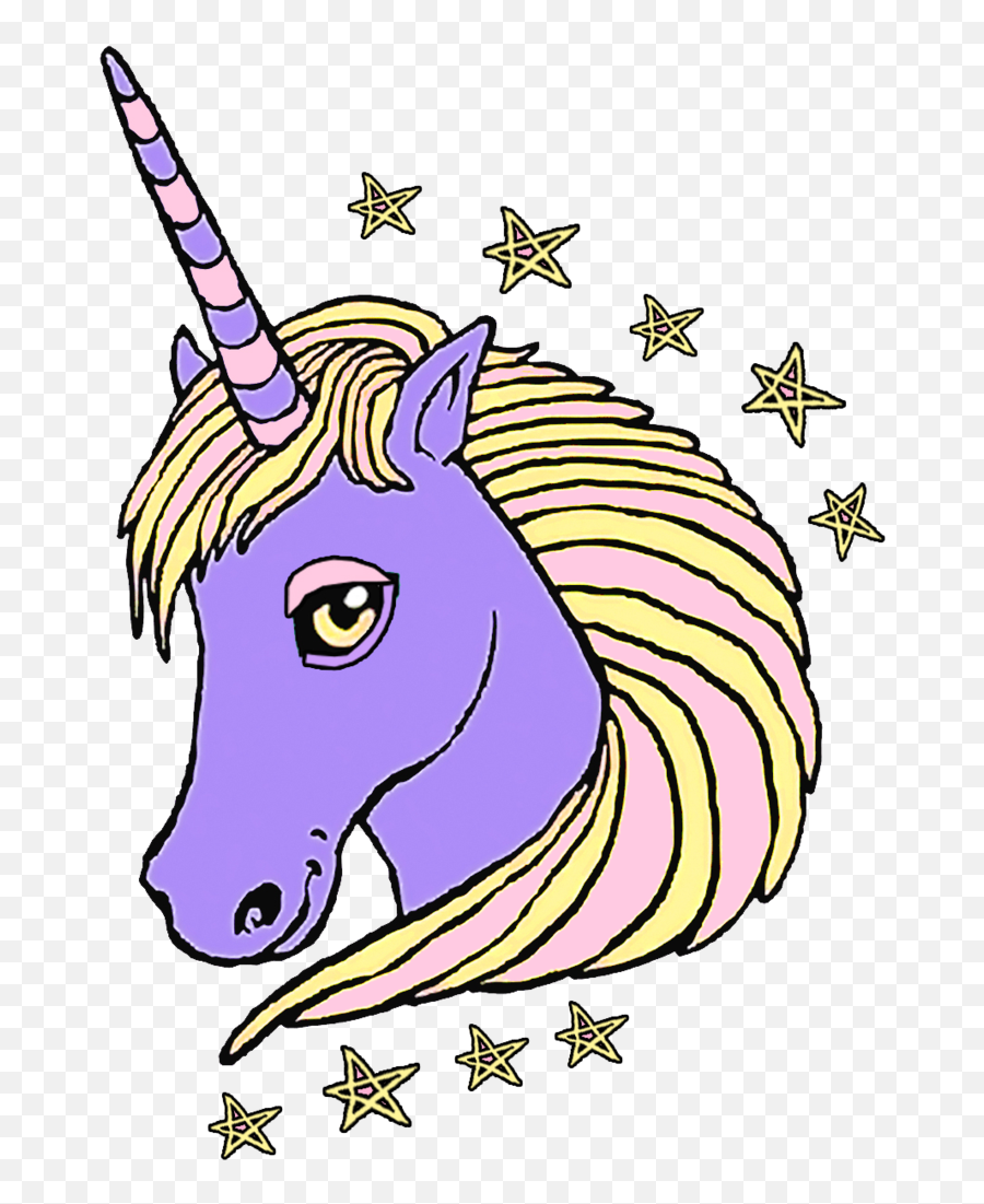 Sweet Drawing Unicorn Transparent Png Clipart Free - Drawing Drawing Emoji,How To Draw A Unicorn Emoji