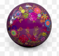 Valentina Georgieva On The Ball Bowling Europe Emoji,Purple Ball And Cookie Emoji