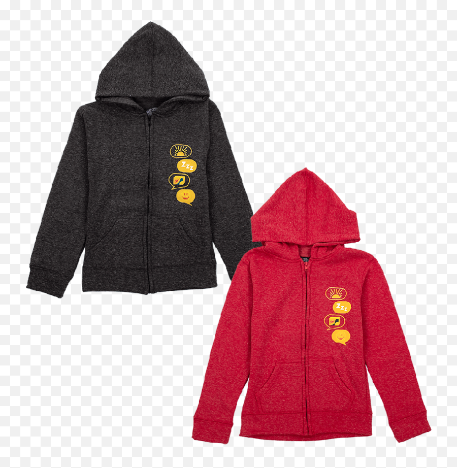 Eggojis Youth Zip Hoodie Emoji,Zip Emoji