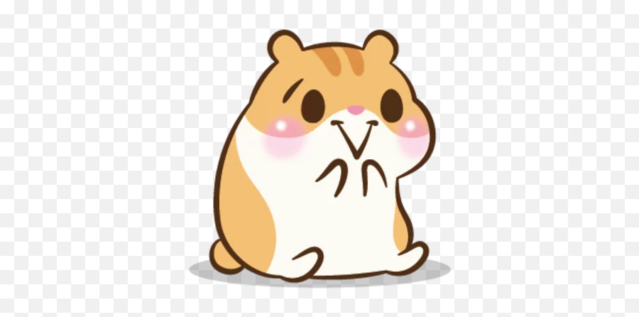 Telegram Sticker From Chloe The Hamster Pack Emoji,Heart Emoji Pfp Hamster