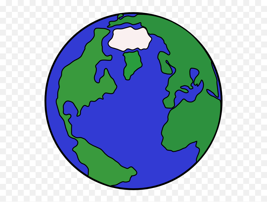 Globe Drawing Clip Art - Cartoon Globe Emoji,Cloud Earth Emoji