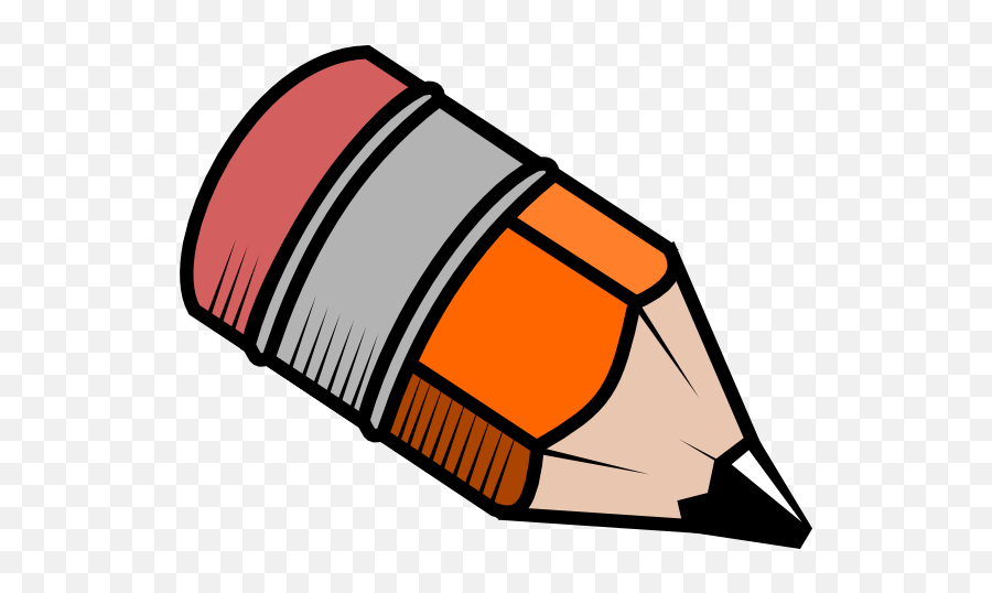 Download Hd Pin Pencil Png Clipart - Short Pencil Clipart Creative Commons Clipart Library Emoji,Pencil Emoji