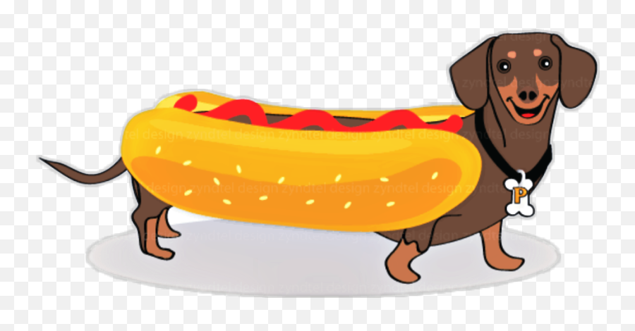 Hotdog Hot Dog Sausagedog Sausage - Dodger Dog Emoji,Hotdog Emoji